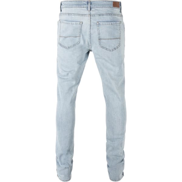 Urban Classics Denim Slim Fit Zip Jeans Blå 32 / 34 Mand