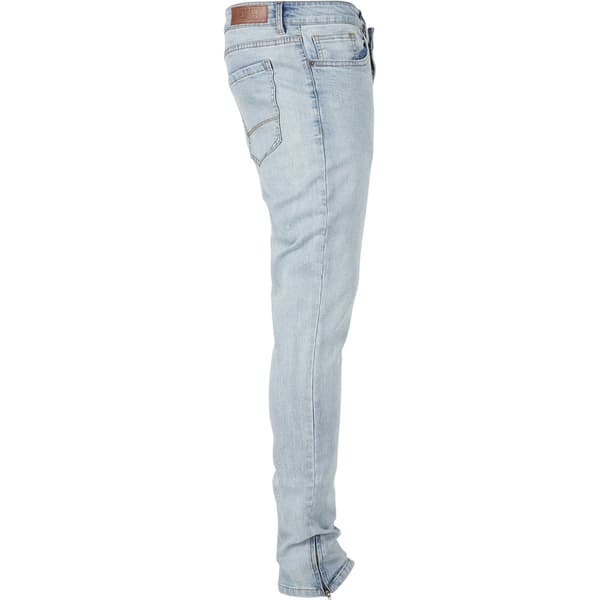Urban Classics Denim Slim Fit Zip Jeans Blå 32 / 34 Mand