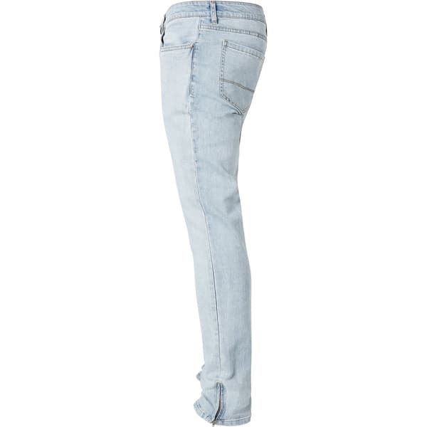 Urban Classics Denim Slim Fit Zip Jeans Blå 32 / 34 Mand
