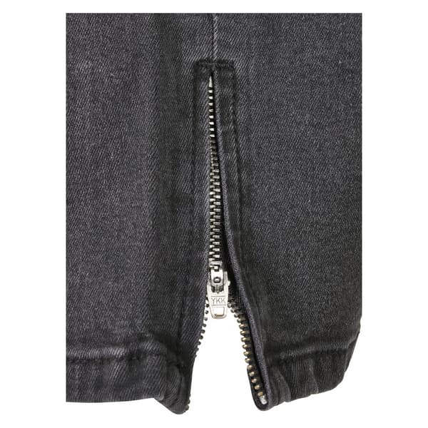Urban Classics Denim Slim Fit Zip Farkut Musta 32 / 34 Mies