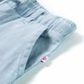Miniatyrbilde 4 av 8: vidaXL Barnebukser myk denimblå 140