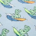 Miniatyrbild 7 av 10: vidaXL Barnpyjamas med korta ärmar ljusblå 104