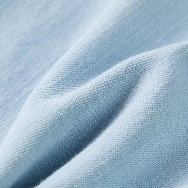 vidaXL Barnebukser myk denimblå 128
