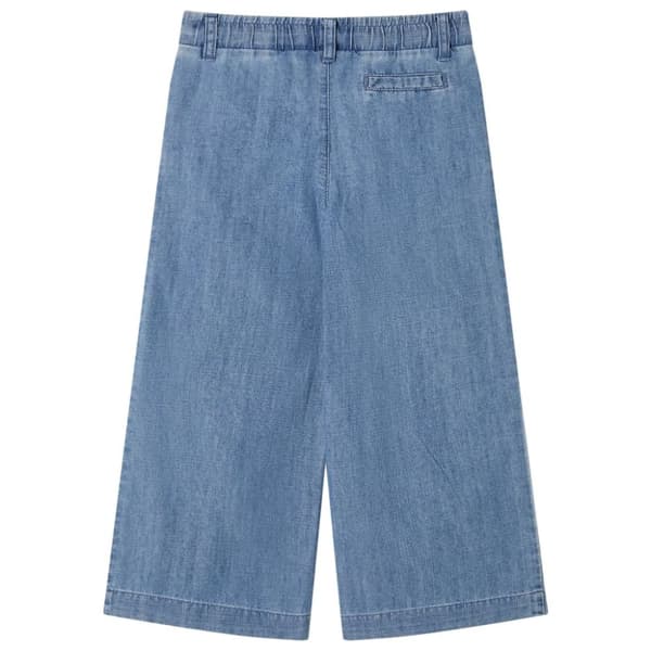 vidaXL Barnebukser denimblå 116