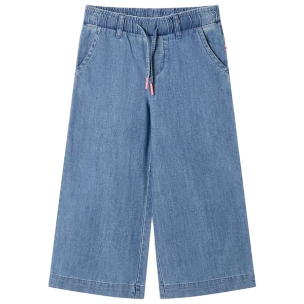 vidaXL Barnebukser denimblå 92
