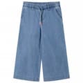 Pikkukuva 1 / 8: vidaXL Lasten housut denim sininen 128