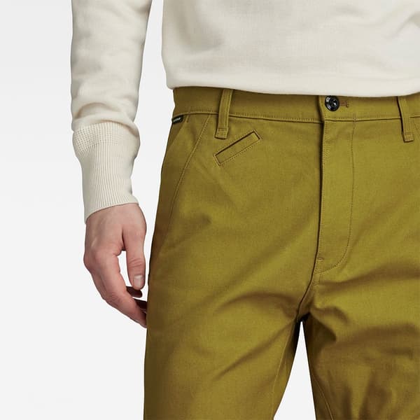 G-star Bronson 20 Slim Fit Chinobukser Grøn 29 / 32 Mand