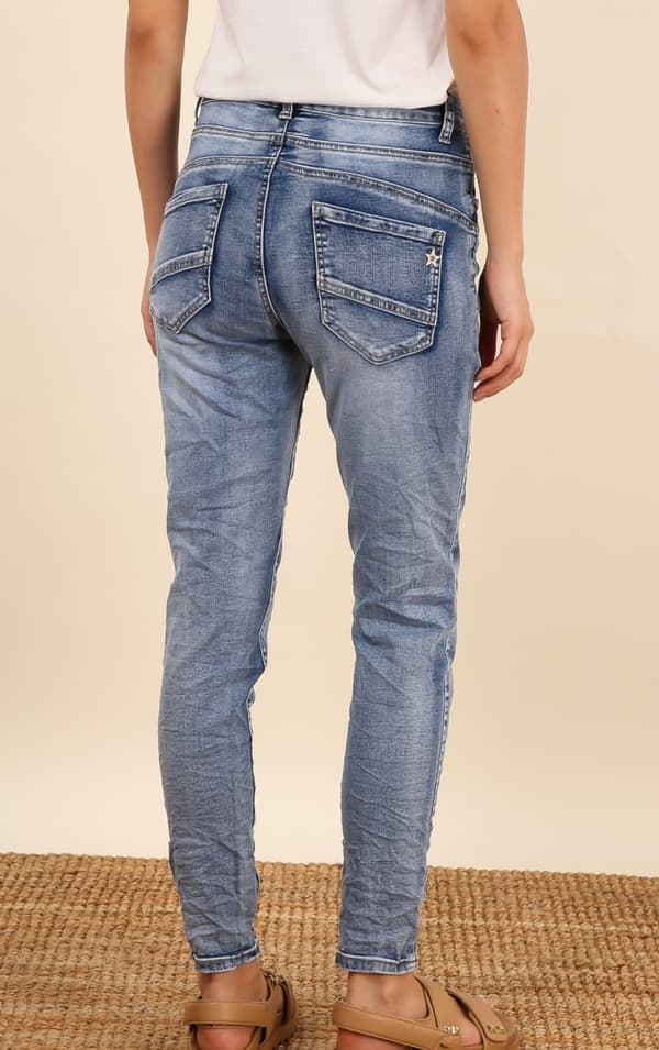 Chic - Jeans 3203 Fem knappar