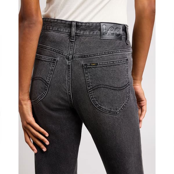 Lee Rider Classic Relaxed Fit Jeans Svart 32 / 31 Kvinna
