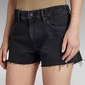 Miniatyrbild 6 av 7: G-star True Edge Denimshorts Blå 28 Kvinna