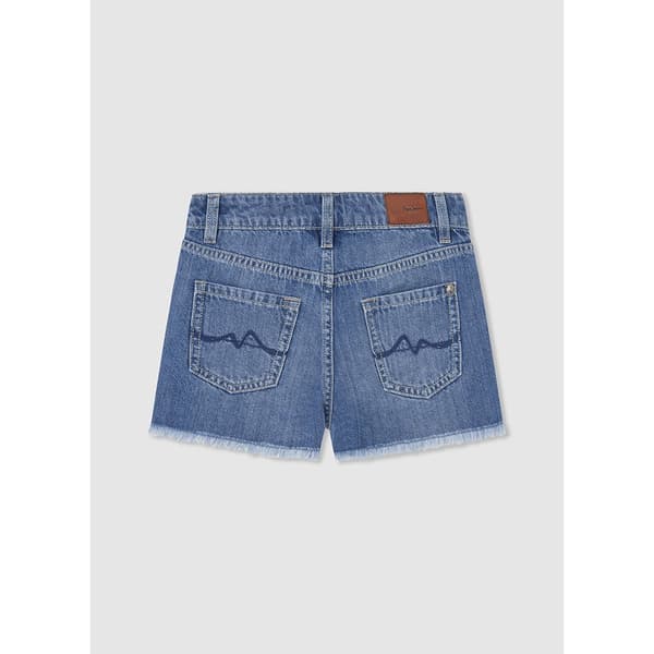 Pepe Jeans Denim Shorts A-line Fit Blå 10 Years Pige