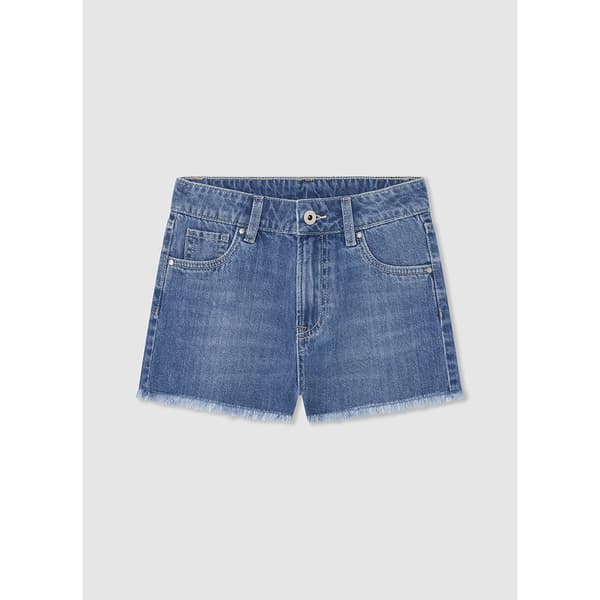 Pepe Jeans Denim Shorts A-line Fit Blå 10 Years Pige