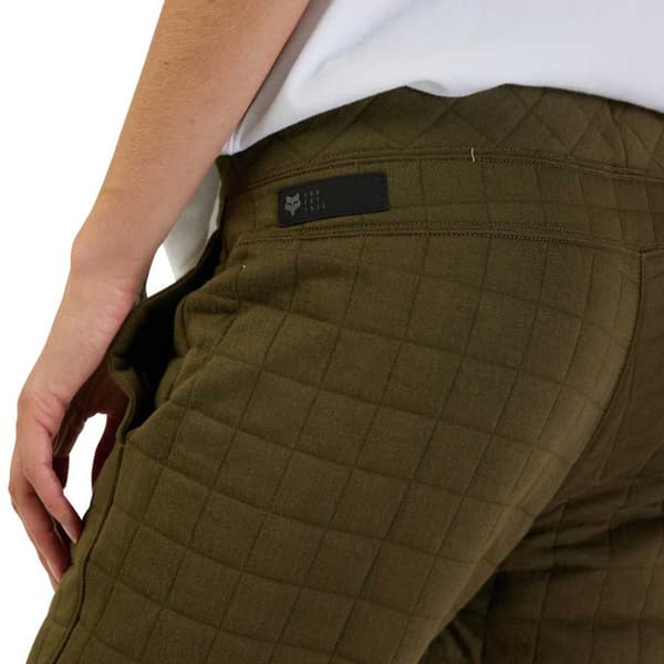 Fox Racing Lfs Quilted Svedbukser Grøn XS Kvinde