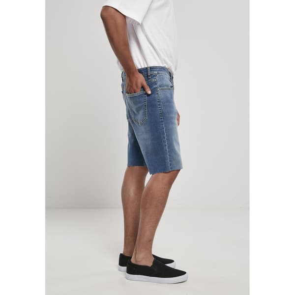 Urban Classics Tb4156 Denimshorts Blå 40 Mand