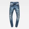 Miniatyrbillede 4 af 7: G-star Lynn Mid Waist Skinny Jeans Blå 24 / 30 Kvinde