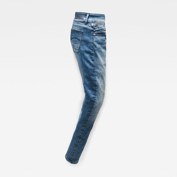 G-star Lynn Mid Waist Skinny Jeans Blå 24 / 30 Kvinde