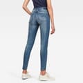Miniatyrbillede 2 af 7: G-star Lynn Mid Waist Skinny Jeans Blå 24 / 30 Kvinde