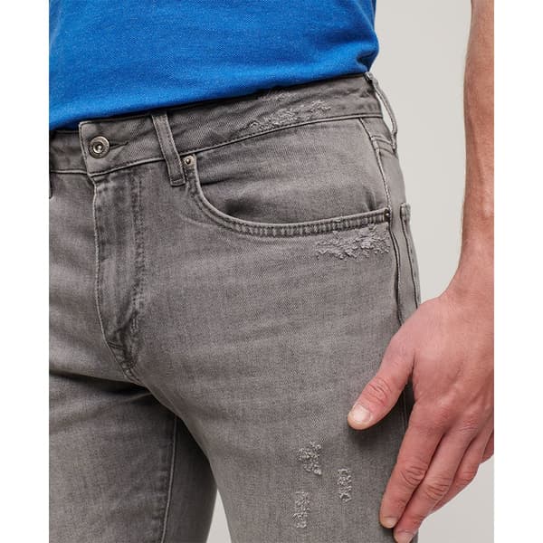 Superdry Vintage Slim Straight Jeans Grå 33 / 32 Man