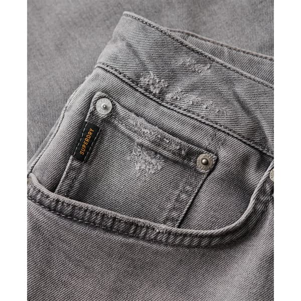 Superdry Vintage Slim Straight Jeans Grå 33 / 32 Man