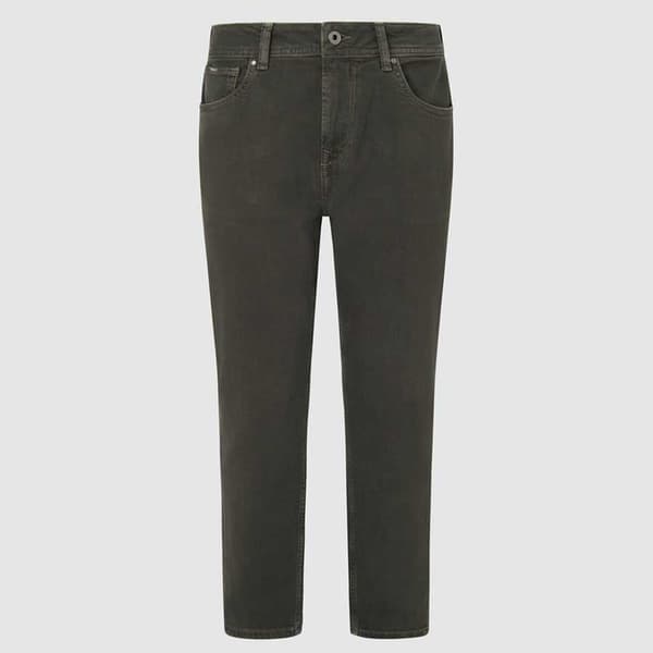 Pepe Jeans Tapered Fit Korkeavyötäröiset Farkut Vihreä 31 / 30 Nainen