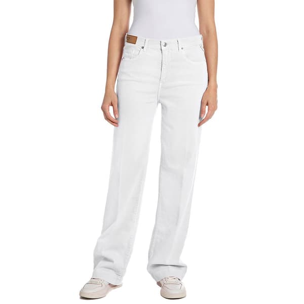 Replay Wa521.000.8415198 Jeans Vit 24 / 30 Kvinna