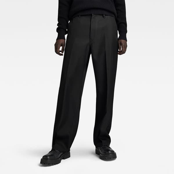 G-star Modson Straight Fit Chinobyxor Svart 31 / 32 Man