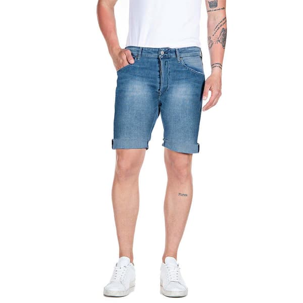 Replay Ma981y.000.261.c39 Shorts Blå 34 Mand