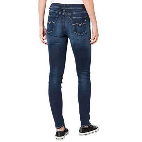 Replay New Luz Jeans Blå 28 / 30 Kvinna