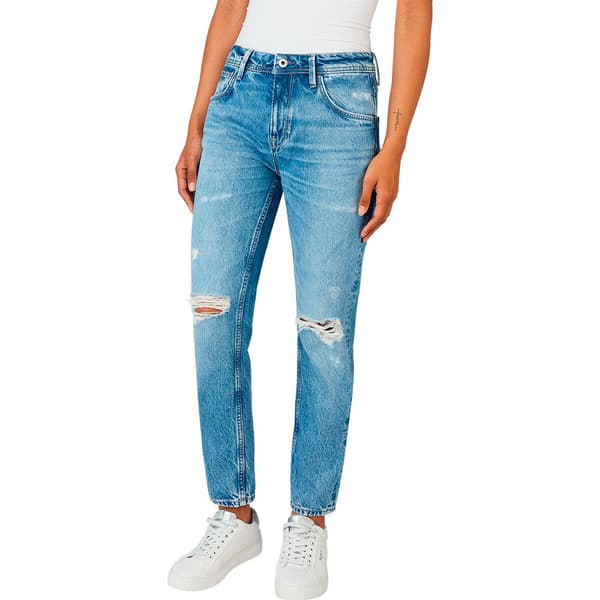 Pepe Jeans Violet Jeans Blå 26 / 32 Kvinde