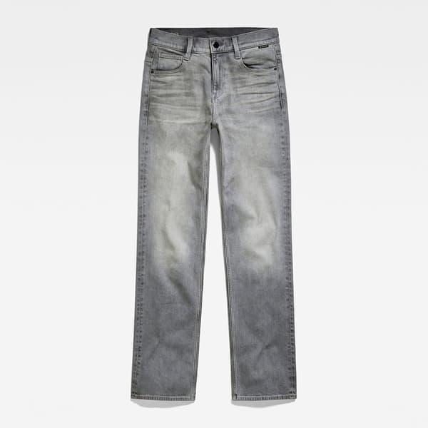 G-star Strace Straight Fit Jeans Grå 28 / 32 Kvinde