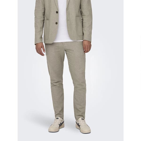 Only & Sons Eve Mix 0132 Slim Fit Byxor Beige 52 Man