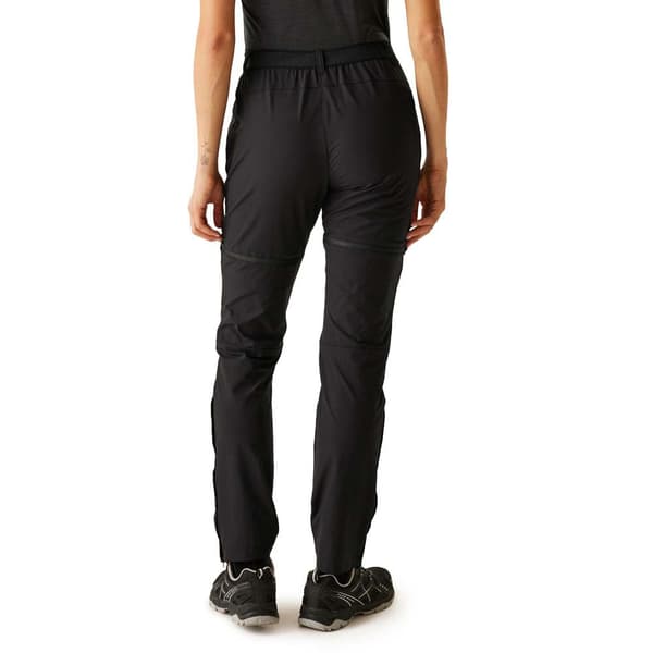 Regatta Bukser Mountain Zip Off Sort 16 / Short Kvinde