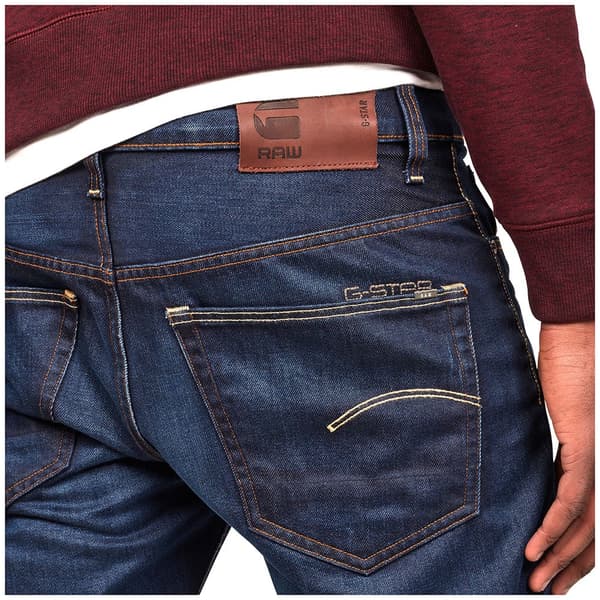 G-star 3301 Straight Jeans Blå 33 / 30 Mand