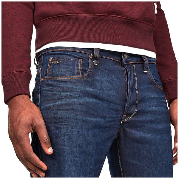 G-star 3301 Straight Jeans Blå 33 / 30 Mand