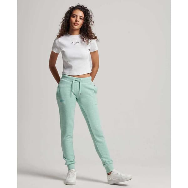 Superdry Essential Logo Joggare Grönt XS Kvinna