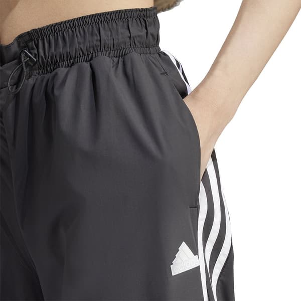 Adidas Future Icons 3 Stripes Woven Housut Musta XL Nainen