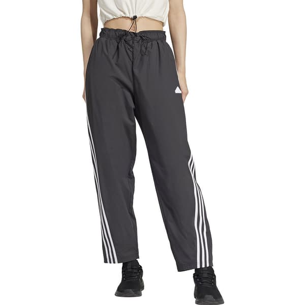 Adidas Future Icons 3 Stripes Woven Housut Musta XL Nainen