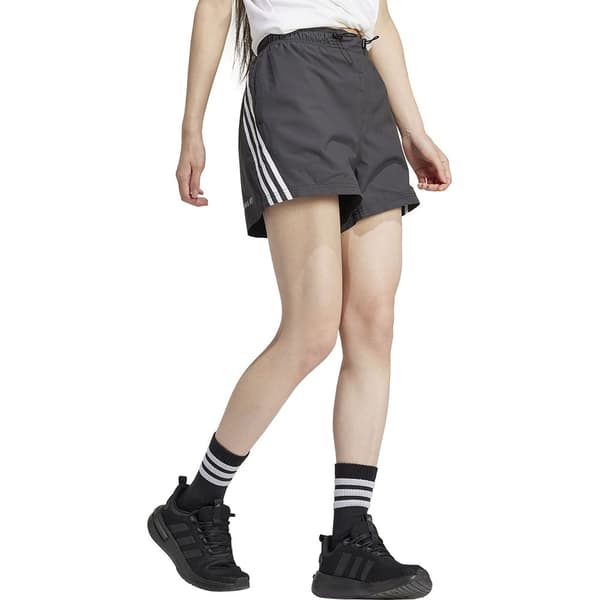 Adidas Future Icons Woven 3 Stripes Shortsit Musta XL Nainen