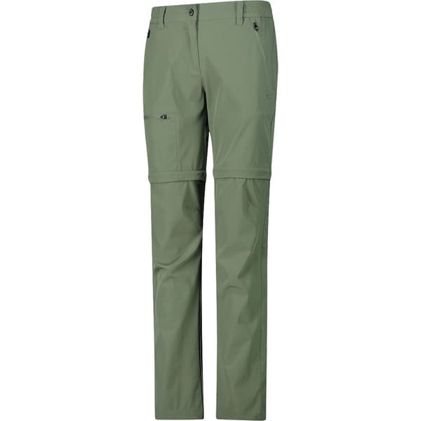 Cmp Byxor 34t5016 Zip Off Grönt XL Kvinna