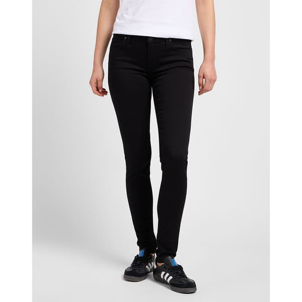 Lee Scarlett Jeans Svart 28 / 29 Kvinna