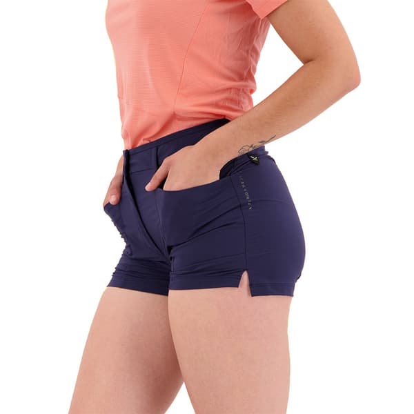 Salewa Shorts Puez Durastretch Cargo Blå XS Kvinna