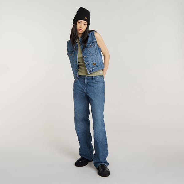 G-star Judee Loose Fit Jeans Blå 28 / 32 Kvinde