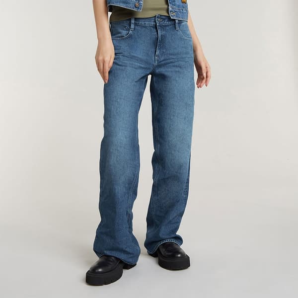 G-star Judee Loose Fit Jeans Blå 28 / 32 Kvinde
