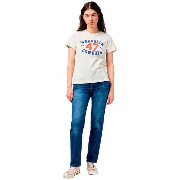 Wrangler 112350730 Sunset Regular Fit Jeans Beige 27 / 30 Kvinde