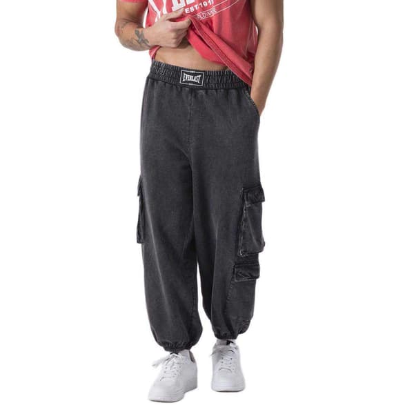 Everlast Cargo Housut Washed  L Mies