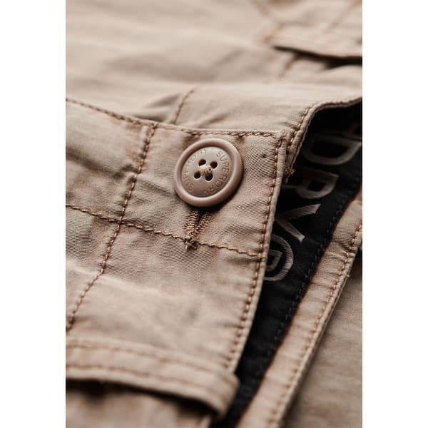 Superdry Cargo Bukser Low Rise Straight Cargo Beige 30 Kvinde