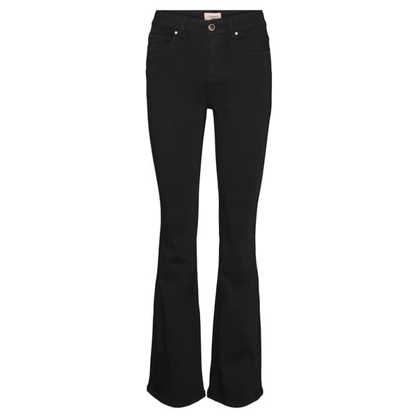 Vero Moda Flash Flared Fit Li140 Jeans Sort XL / 32 Kvinde