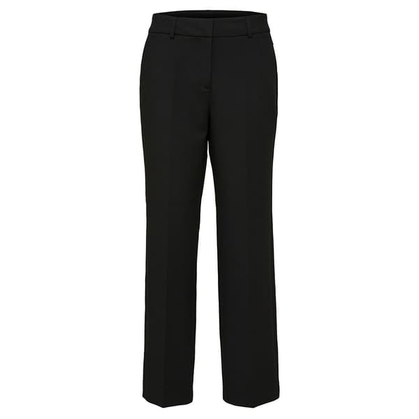 Selected Rita Wide Fit Byxor Svart 38 / 30 Kvinna
