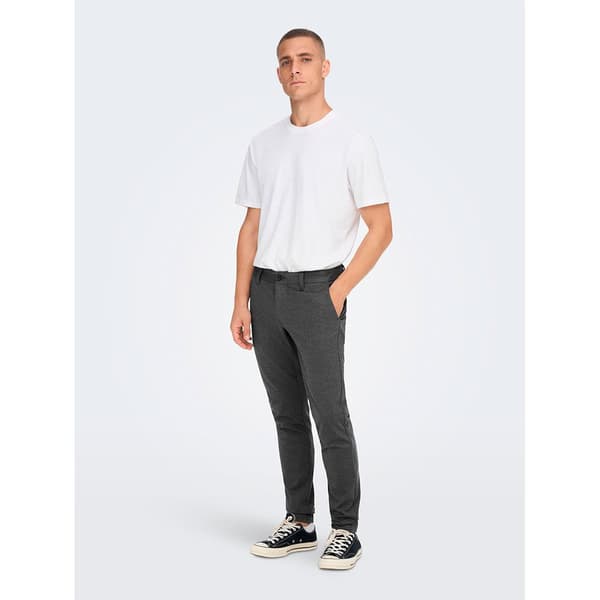 Only & Sons Mark Tap Herringbone 2911 Byxor Grå 29 / 32 Man