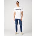Pikkukuva 3 / 5: Wrangler Larston Slim Tapered Fit Farkut Sininen 33 / 36 Mies